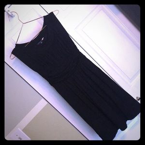MODCLOTH rayon & spandex cute black dress